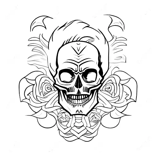 Skull Representing Hades