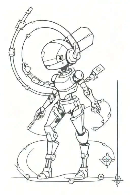 Generating A Tattoo Based On Gaming And Coding Combination