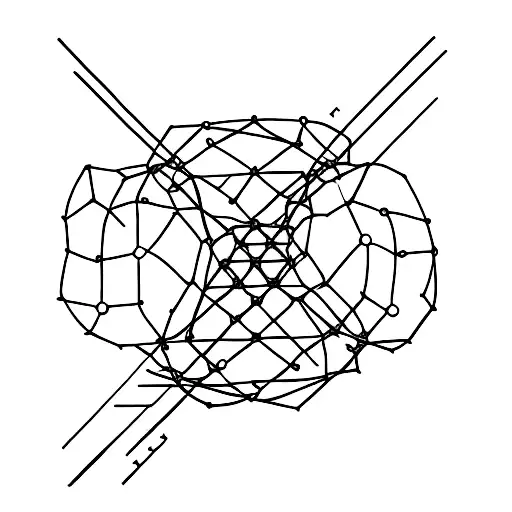 A Minimalist Tattoo Of A Dna Molecule Intertwined With A Mathematical Equation