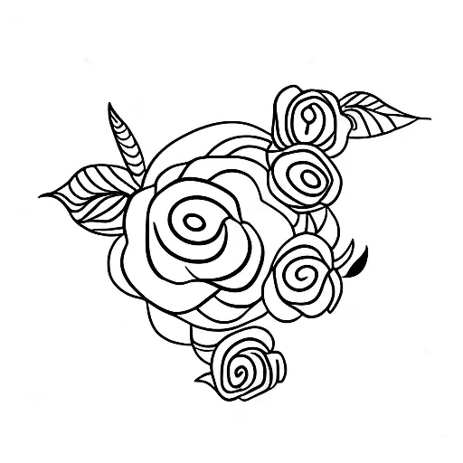 A Whimsical Flower Garden Spelling Out The Word 'English'