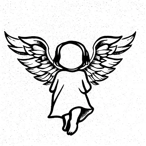 Baby Angel With Wings