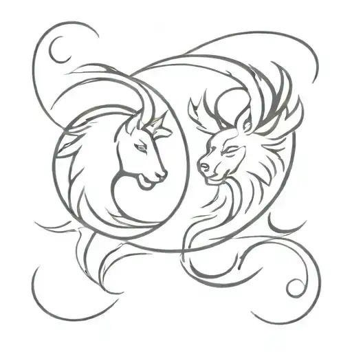 Skoll And Hati Sun And Moon