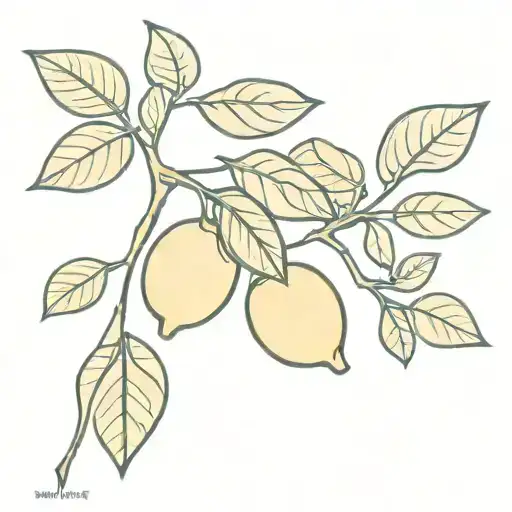 Lemon Tree Branch