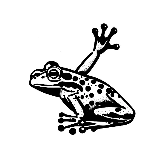 Frog Throwing A Grenade