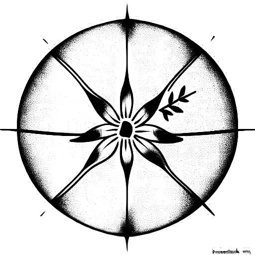 Quote With Aquarius Flower At The Top Spinal