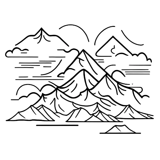 Mountain With Water