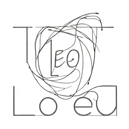 Text Leo With L Being 1 And O Being 0