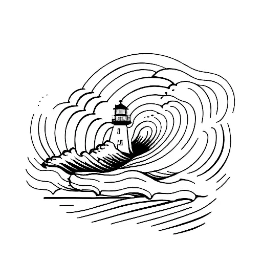 Lighthouse Wave
