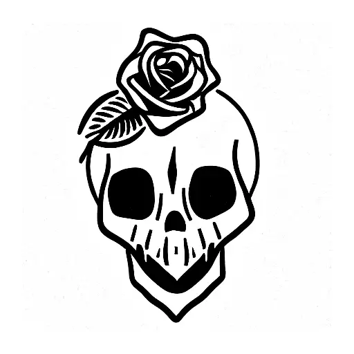 Skull And Roses