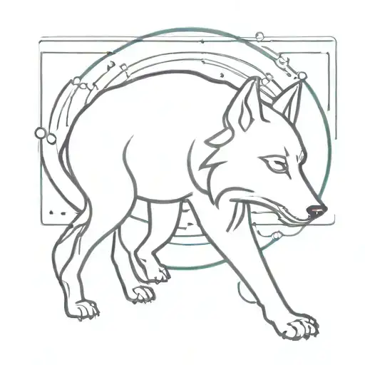 Gemini Lone Wolf With Electrical Circuit