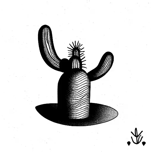 West Texas Playing Card With Cactus And Dog