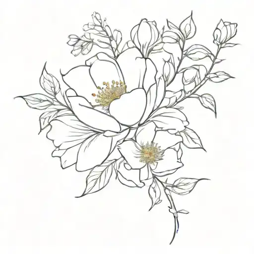 Birth Flower Bouquet