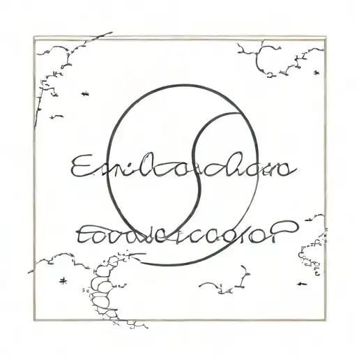 Moon With The Name Of Emiliano On The Borse