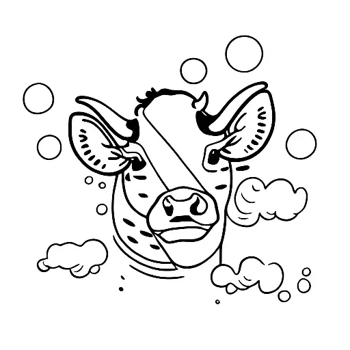 A Cow That Scuba Dives