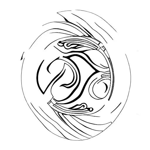 A Cocktail Shaker And A Paintbrush Forming A Yin And Yang Symbol