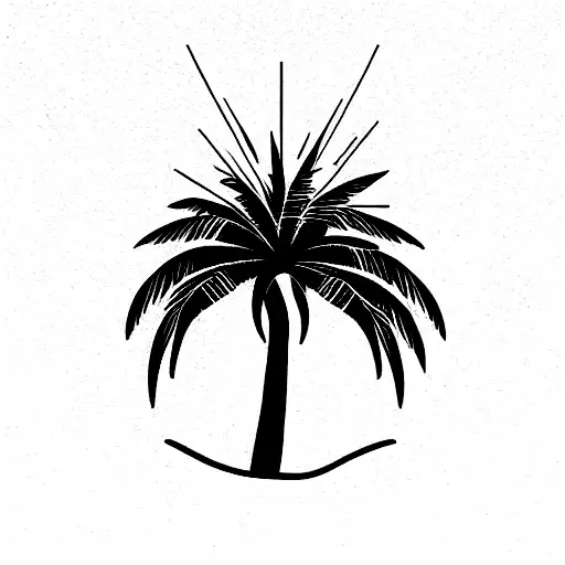 Palm Tree Pine Treee