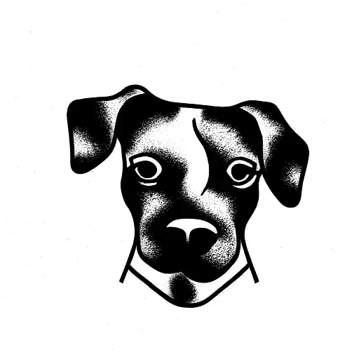 Dog In The Corner With Lighter