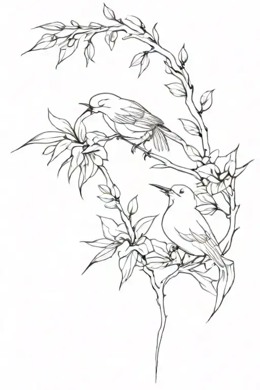 Chinese Ink Painting Inspired