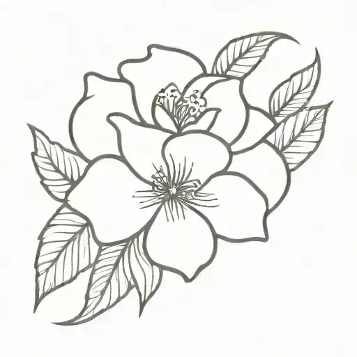 Broken Sword With Flowers