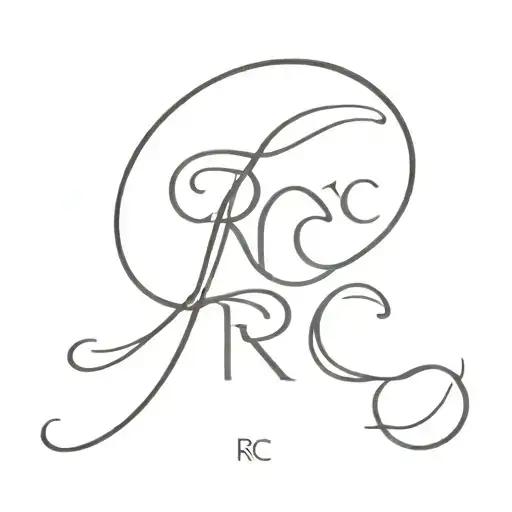Word 'Rrc' Written