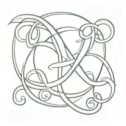 Celtic Letters E And L