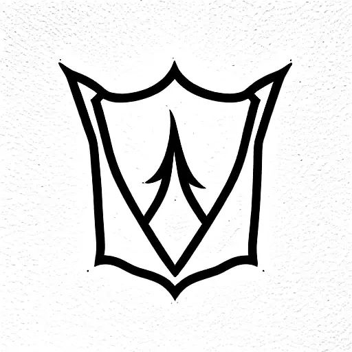 Mithril Shield With Leaf