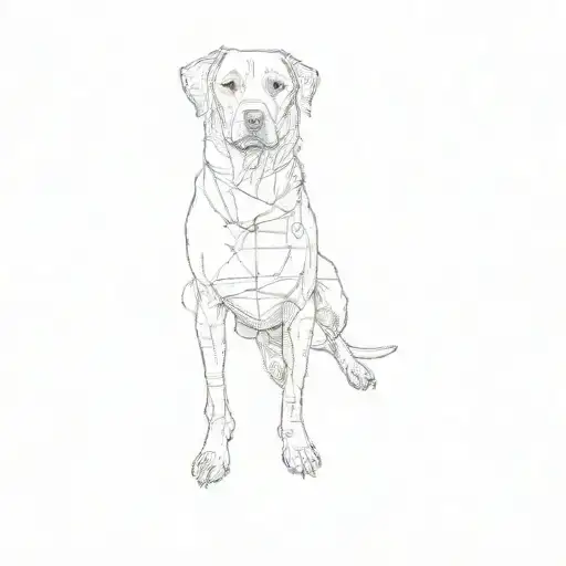 A Dog Wearing A T - Shirt