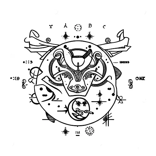 Zodiac Cancer Symbol And Moon