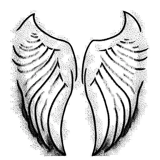 R Angel Wings