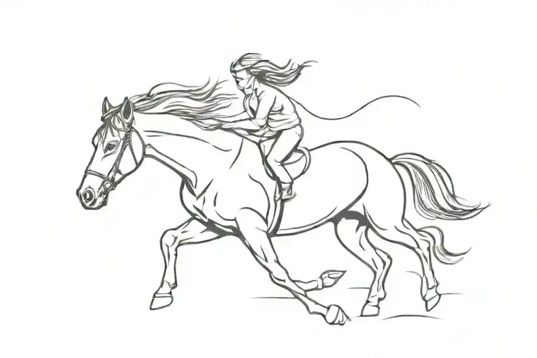 Horse Galloping