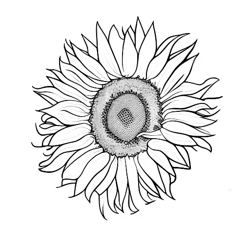 Sunflowers And Daisy Sleeve