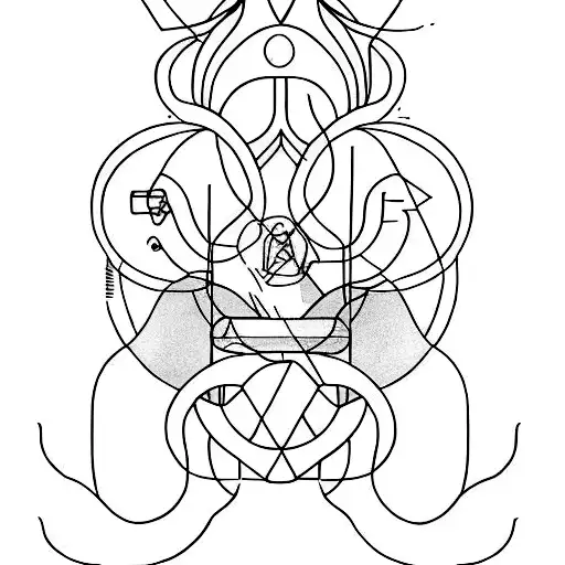 Vertical Line Simple Design