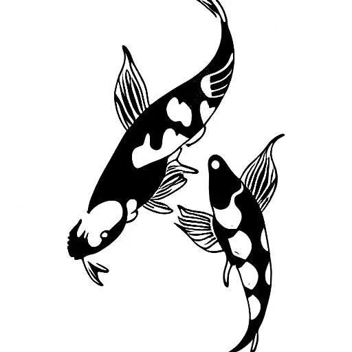 Two Koi Fish