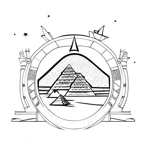 Orion Constellation And Egyptian Pyramids