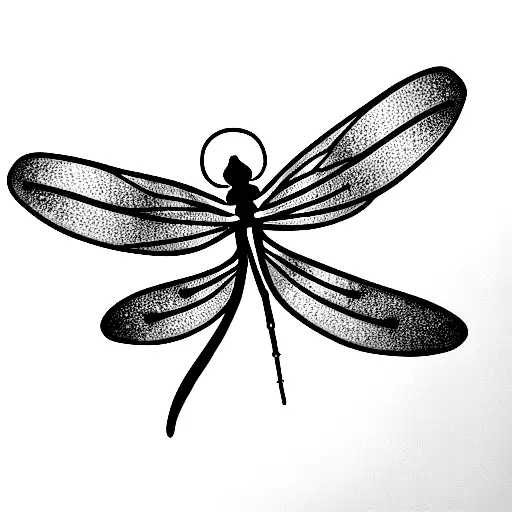 Dragonfly With Earth Element