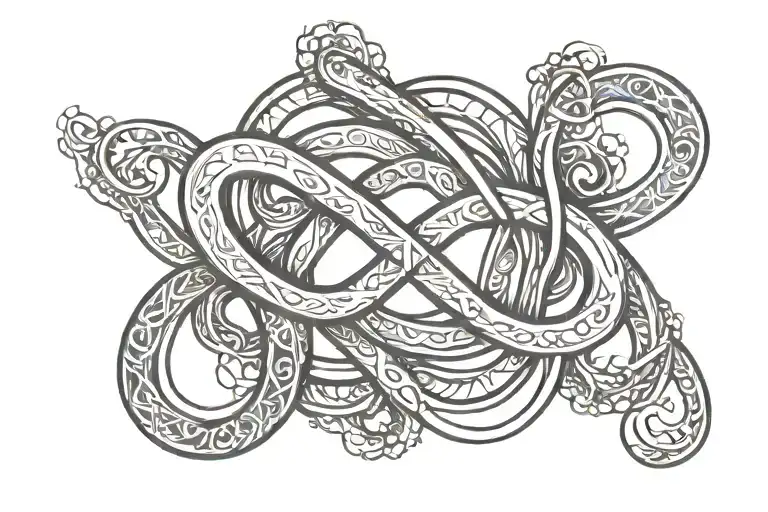 Infinity Symbol Merging