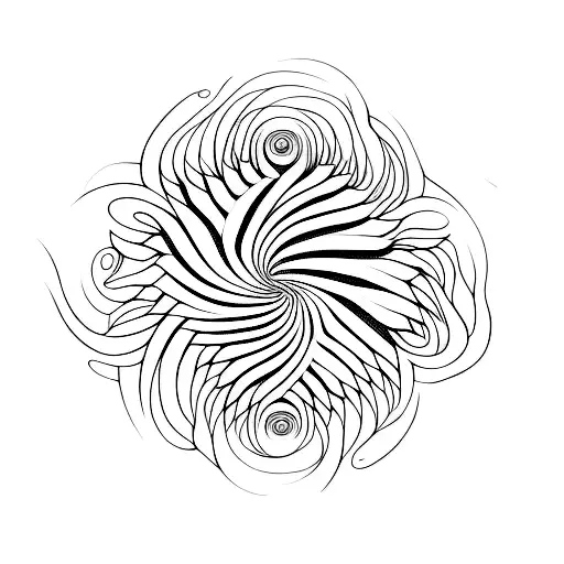 Forest Hypnotic Abstract