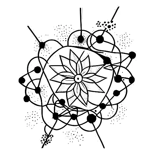 Space Flower Leo Constellation