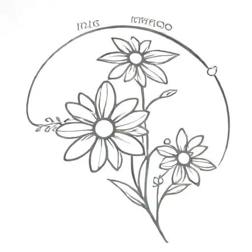 Daisy Flowers With Added Extras