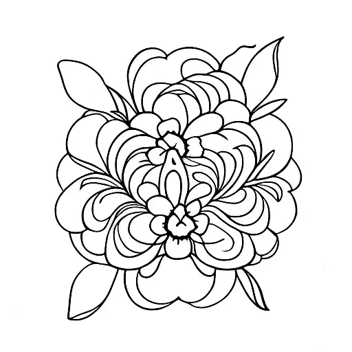 Floral And Butterfly