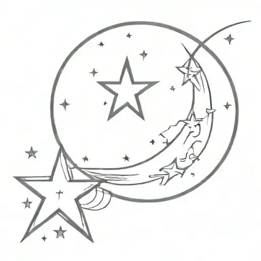 Moon With Star
