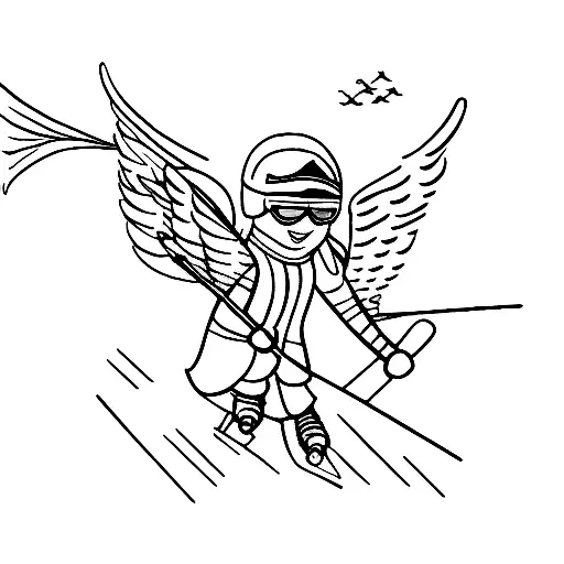 Angel Skiing
