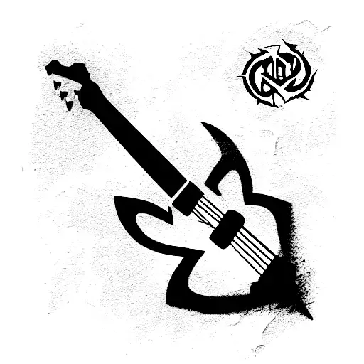 Wow Horde Logo Guitar