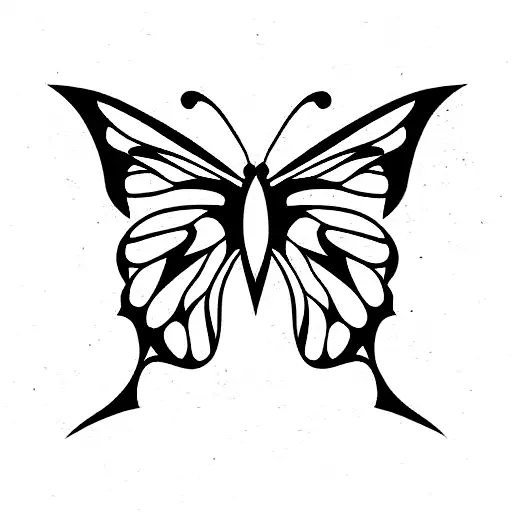 Butterfly With Color