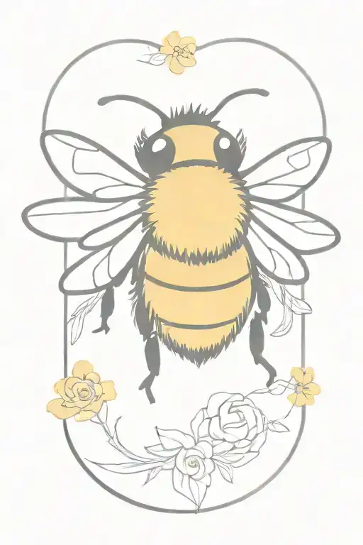 Acquarel Bumblebee Girlie Colorfutt Round