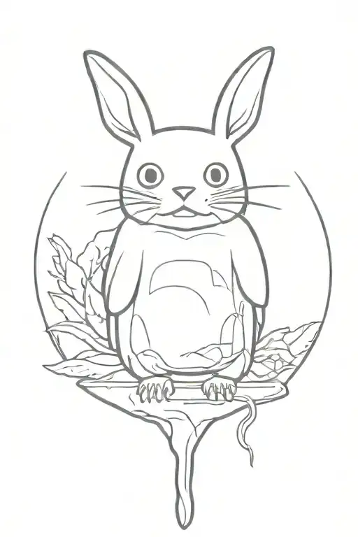 Creepy Studi Ghibli Character