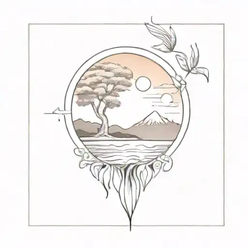 Book And Sunrise Integrated