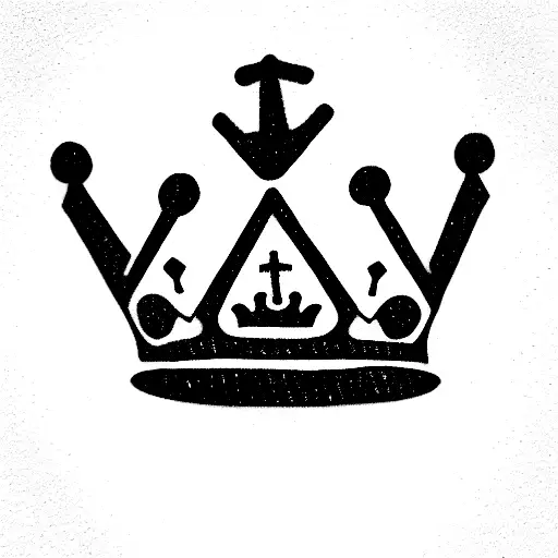 Infinity Symbol And Crown