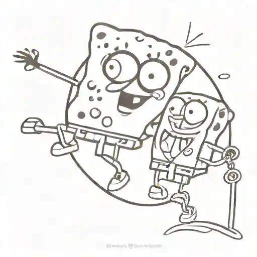 Spongebob And Patrick On Anchor