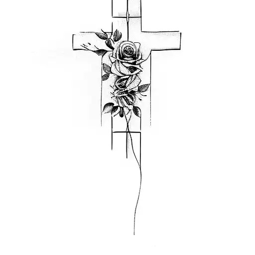 A Cross And A Rose